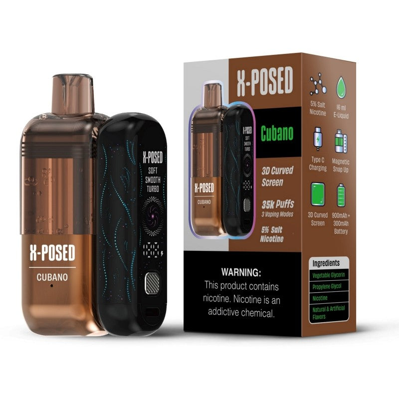X-Posed 35K Einweg-E-Zigarette 18ml 5%