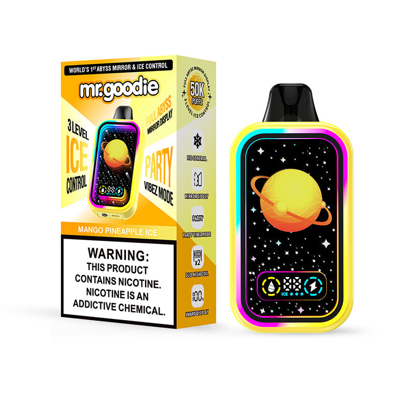Mr.Goodie Abyss Mirror Ice Control 50000 Züge Einweg-E-Zigarette Großhandel 