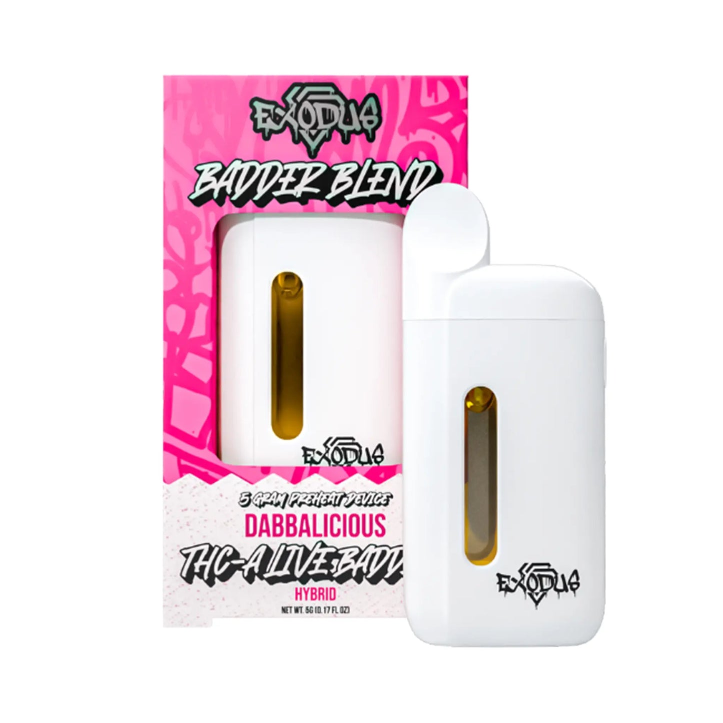 Exodus THC-A Badder Blend Einweg-Vape 5 g