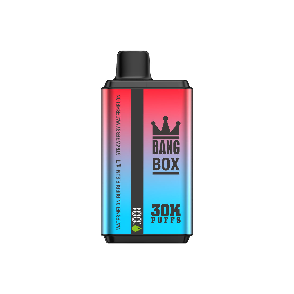 BANGBOX 30000 puffs dual flavors vape.LED Display capcity Batterya .35ml 850MAH .12 Flavor Display
