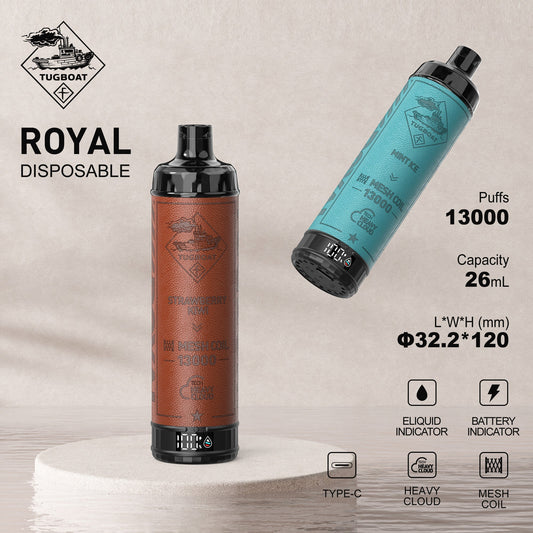 TUGBOAT Royal 13000 Puffs Einweg-Vape Großhandel 