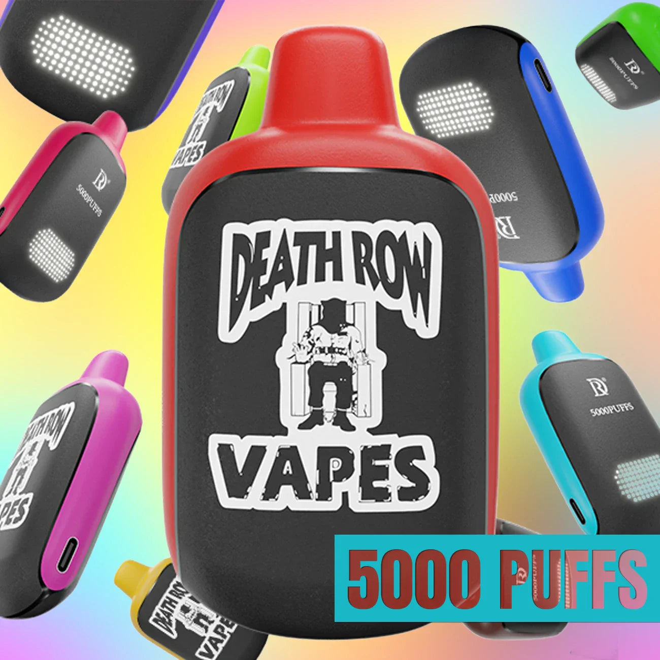 Death Row Vapes 5000 Züge Einweg-E-Zigarette