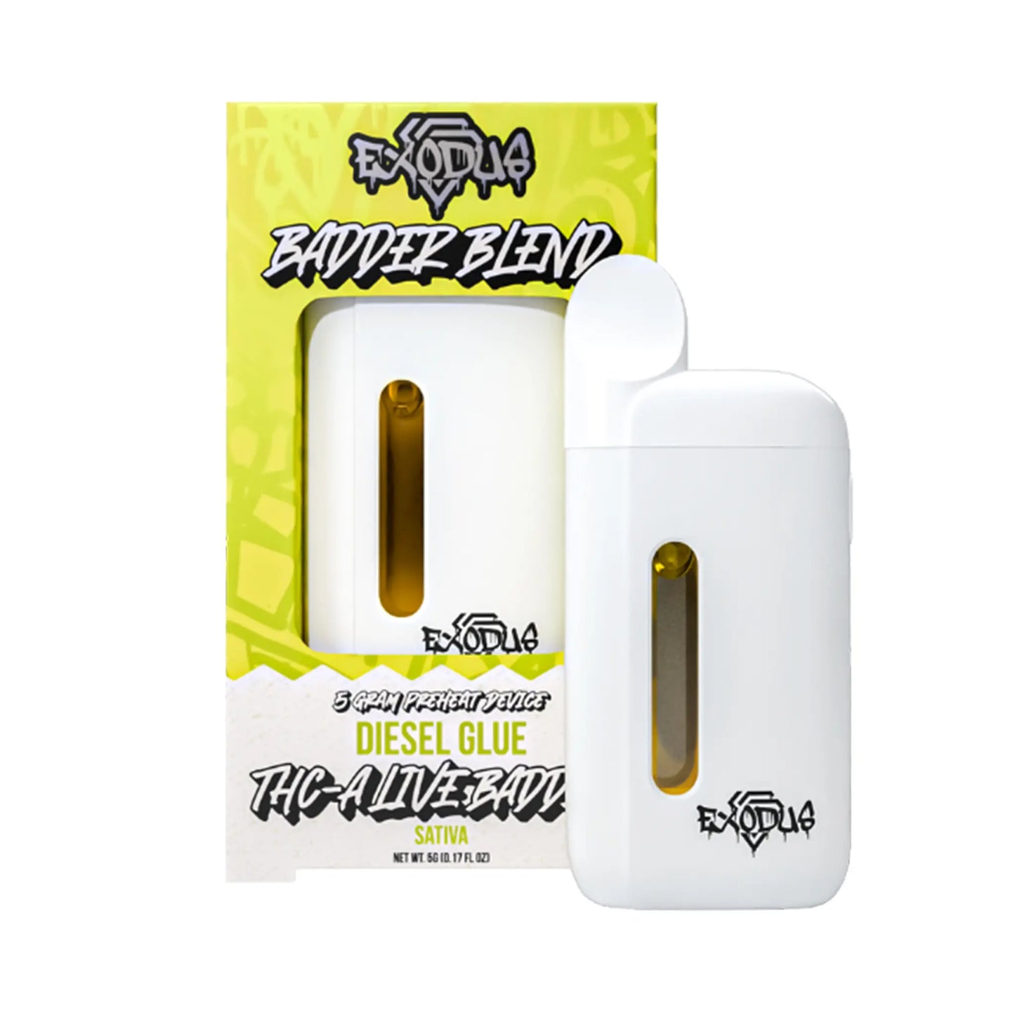 Exodus THC-A Badder Blend Einweg-Vape 5 g