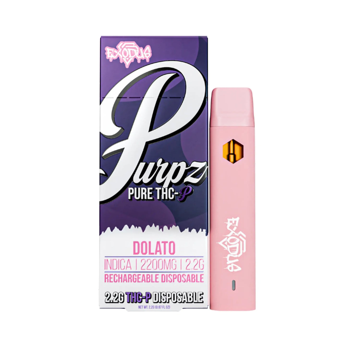 Exodus Purpz Pure THC-P Einweg-Vape 2,2 g