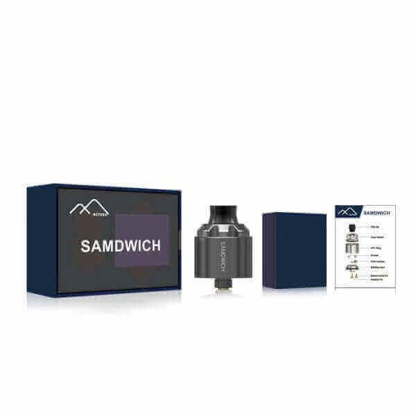 DOVPO X ACROSS The Samdwich RDA - Selbstwickelverdampfer 22 mm