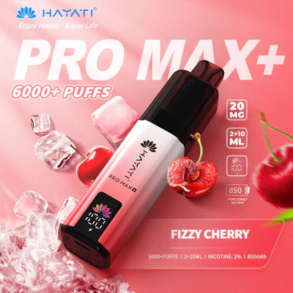 Hayati Pro Max+ 6000 Züge Einweg-E-Zigarette