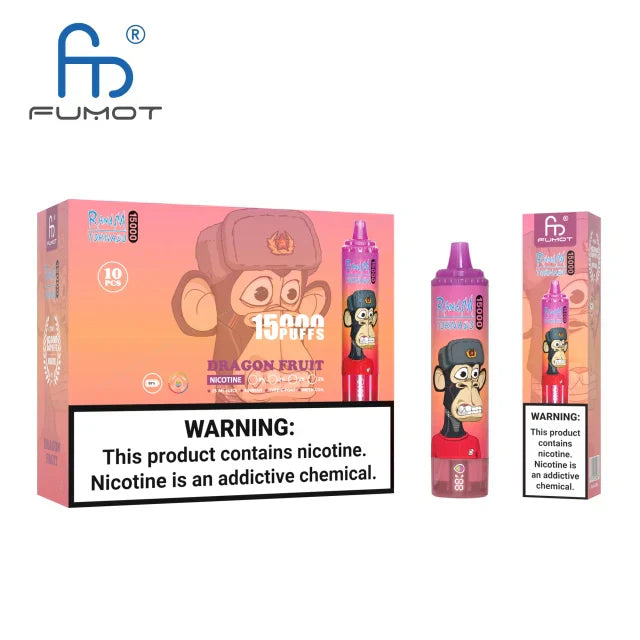 RandM Tornado 15000 Einweg-E-Zigarette (10er-Packung)