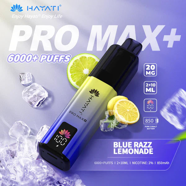 Hayati Pro Max+ 6000 Züge Einweg-E-Zigarette