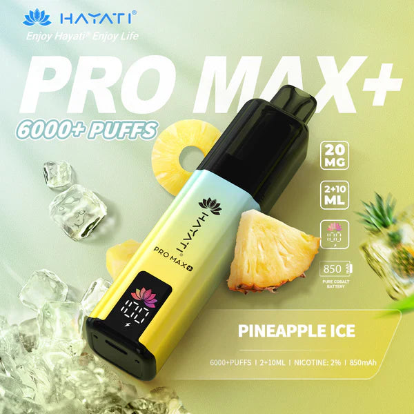 Hayati Pro Max+ 6000 Züge Einweg-E-Zigarette
