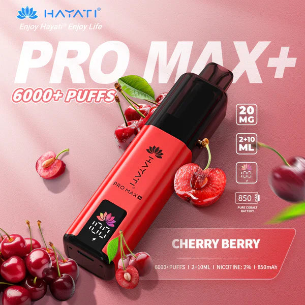 Hayati Pro Max+ 6000 Züge Einweg-E-Zigarette