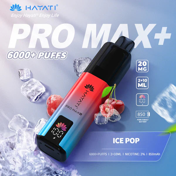 Hayati Pro Max+ 6000 Züge Einweg-E-Zigarette
