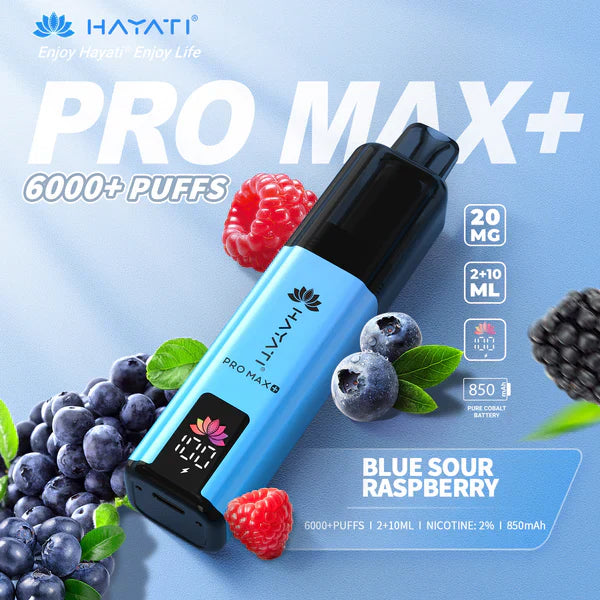 Hayati Pro Max+ 6000 Züge Einweg-E-Zigarette