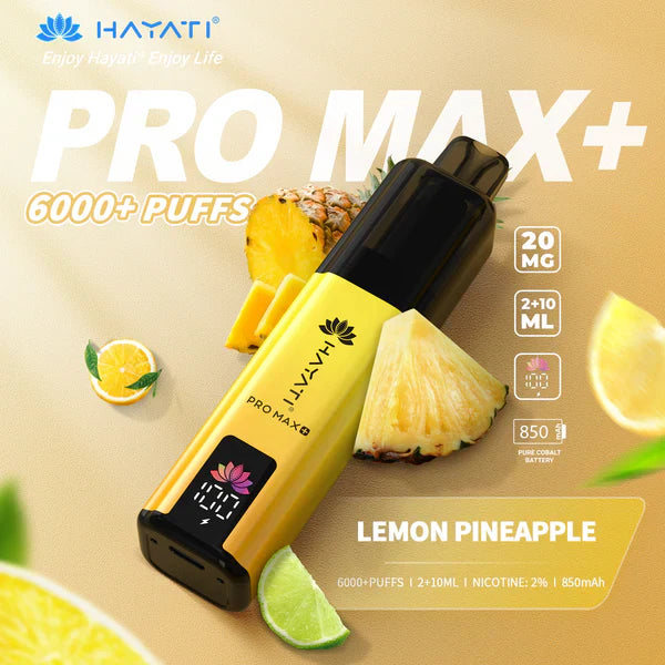 Hayati Pro Max+ 6000 Züge Einweg-E-Zigarette