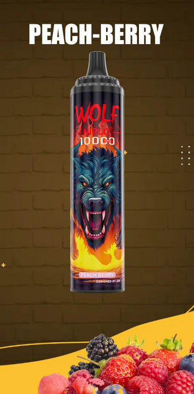 JNR Wolf Niplo 5% Einweg-Vaginas 10000 (10er-Packung) 19 Geschmacksrichtungen