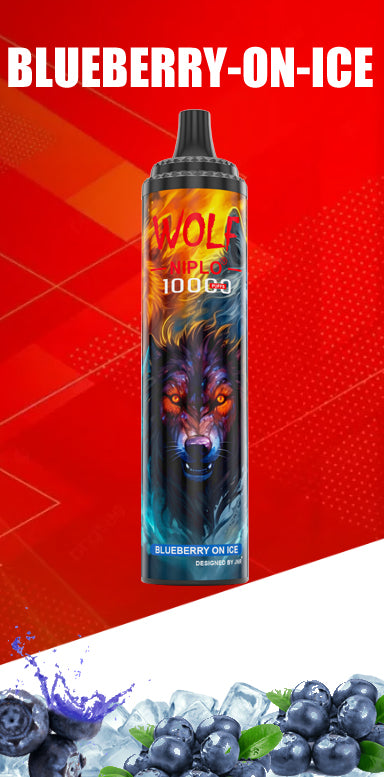 JNR Wolf Niplo 5% Einweg-Vaginas 10000 (10er-Packung) 19 Geschmacksrichtungen