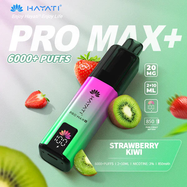 Hayati Pro Max+ 6000 Züge Einweg-E-Zigarette