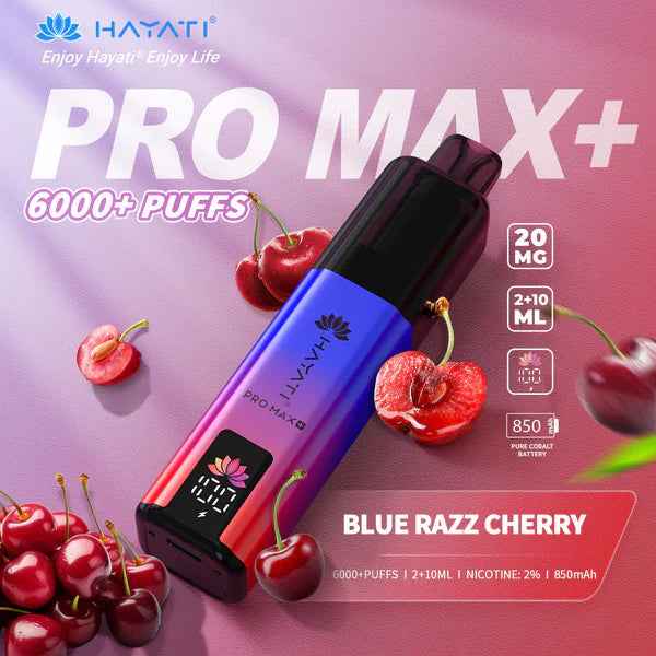 Hayati Pro Max+ 6000 Züge Einweg-E-Zigarette