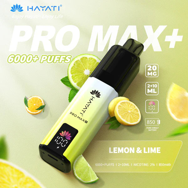 Hayati Pro Max+ 6000 Züge Einweg-E-Zigarette