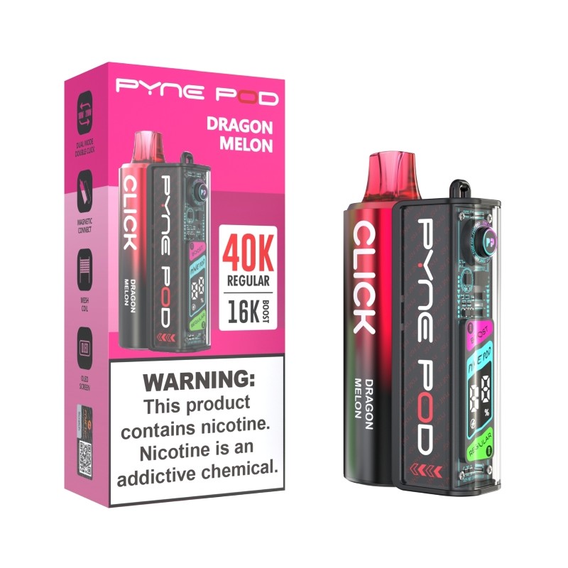 Pyne Pod Click 40K Disposable Vape Starter Kit