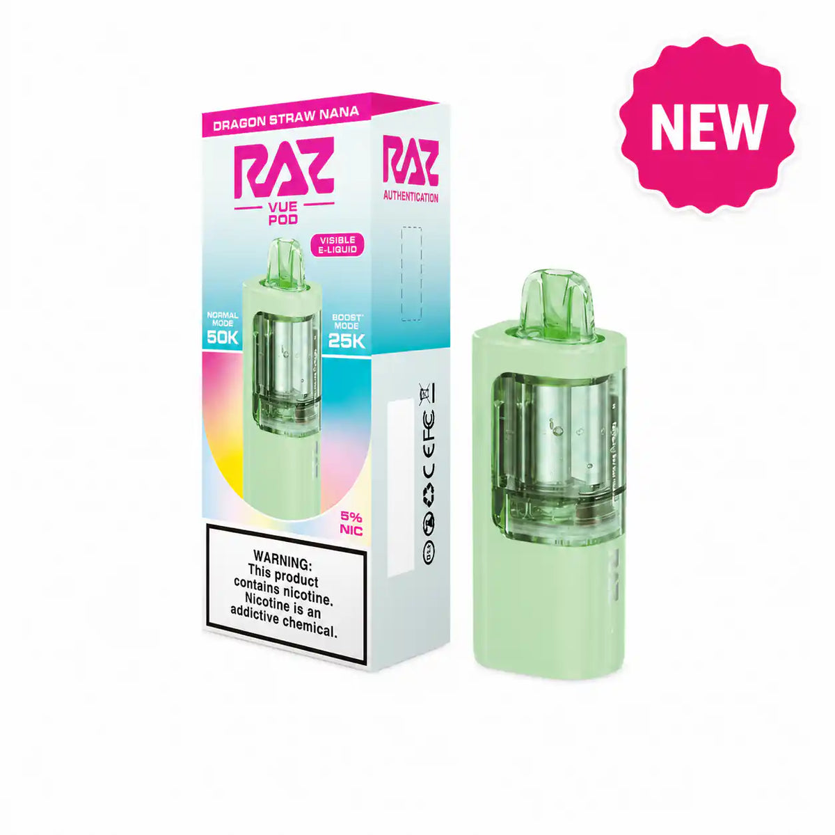 Dragon Straw Nana - RAZ Vue 50K Disposable Pod