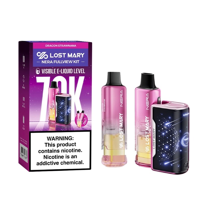 Lost Mary Nera Fullview 70K Disposable Vape Kit 24ml 5%