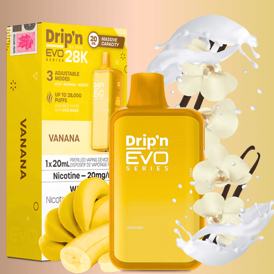 Drip'n Envi EVO 28k Einweg-Vape-Vanana