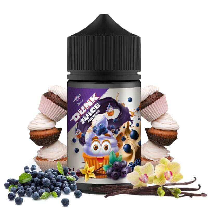 DUNK JUICE Cupcake Myrtille Vanille - E-Liquid 50ml
