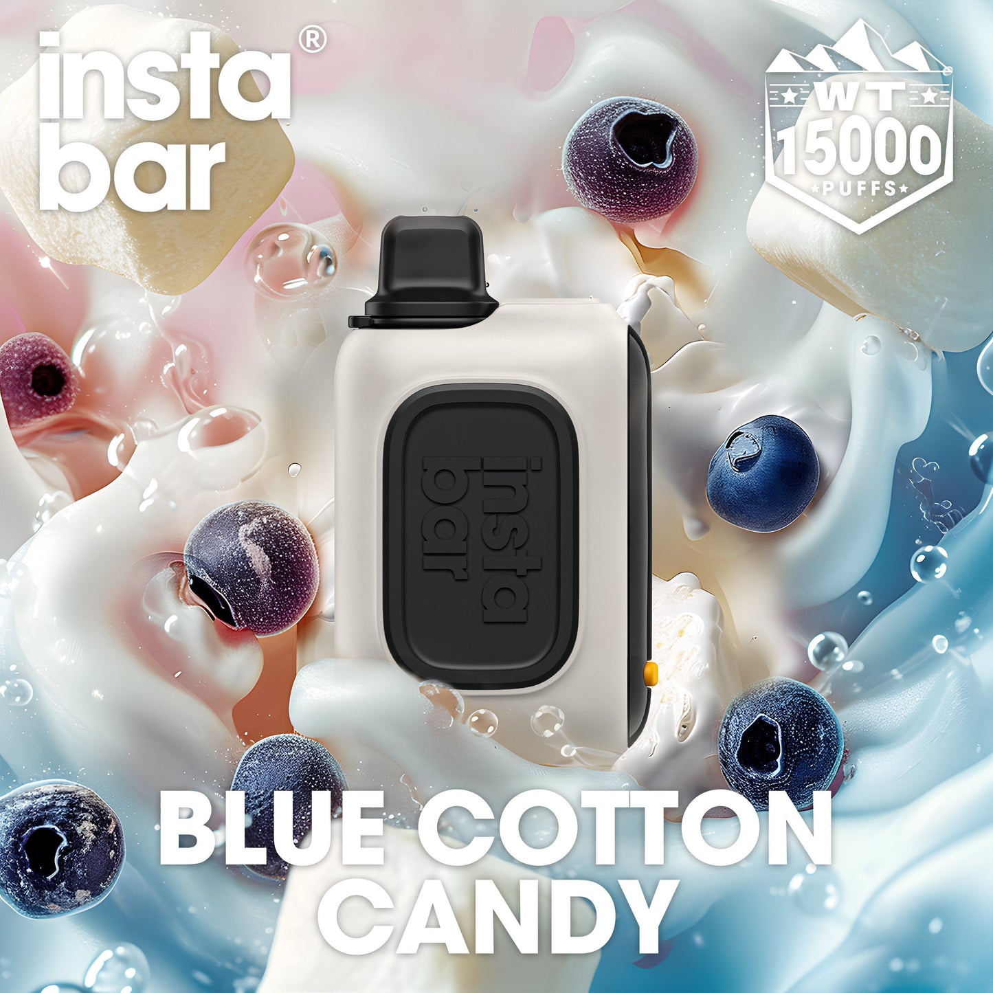 INSTABAR WT 15000 PUFFS - 10 Flavors (Over 90,000 positive reviews)