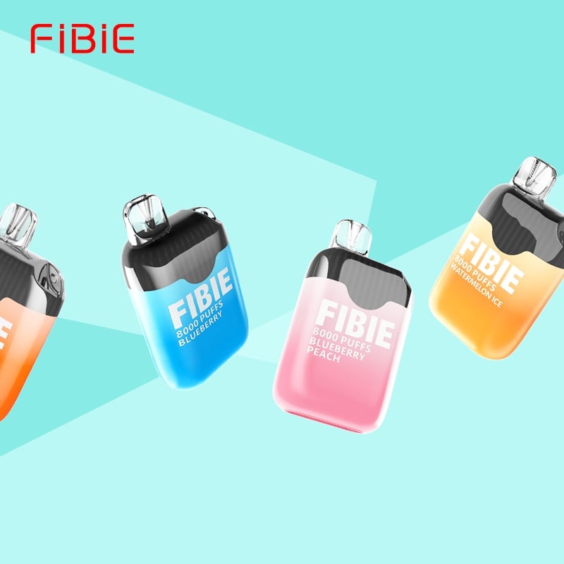 Blueberry -FIBIE 8000 Züge Einweg-E-Zigarette (8000 Züge) - 