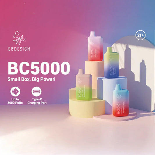 EBCREATE BC5000 Puffs Einweg-E-Zigarette