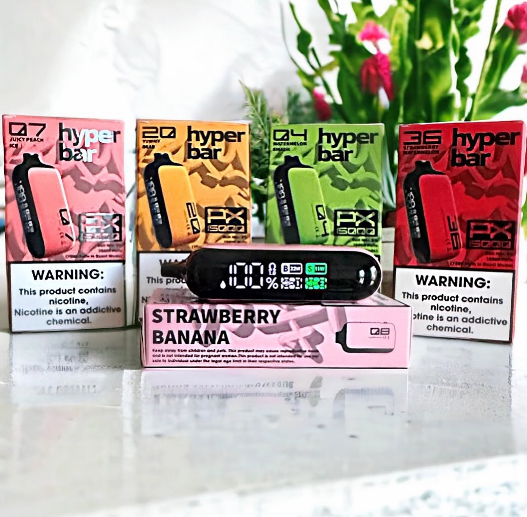 CHILL MINT & Hyperbar PX 15000 PUFFS(☝️Hot-selling model)