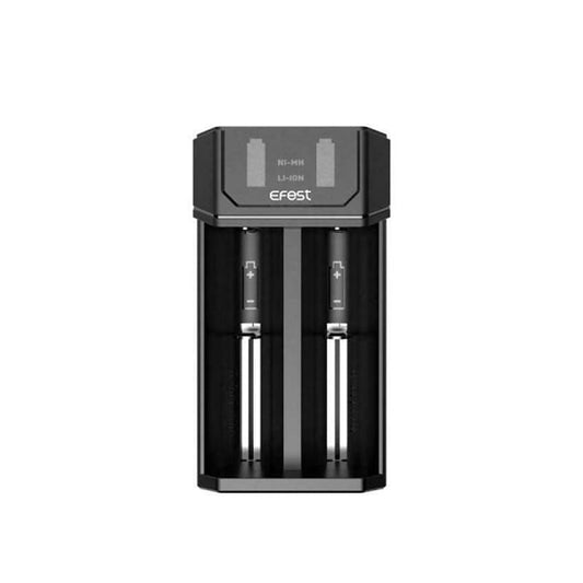 EFEST Mega USB - Akkuladegerät 2 Steckplätze