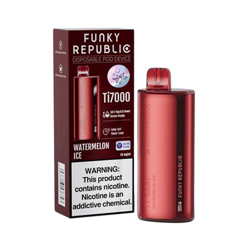 Funky Republic Ti7000 Einweg-E-Zigarette (5 %, 7000 Züge)
