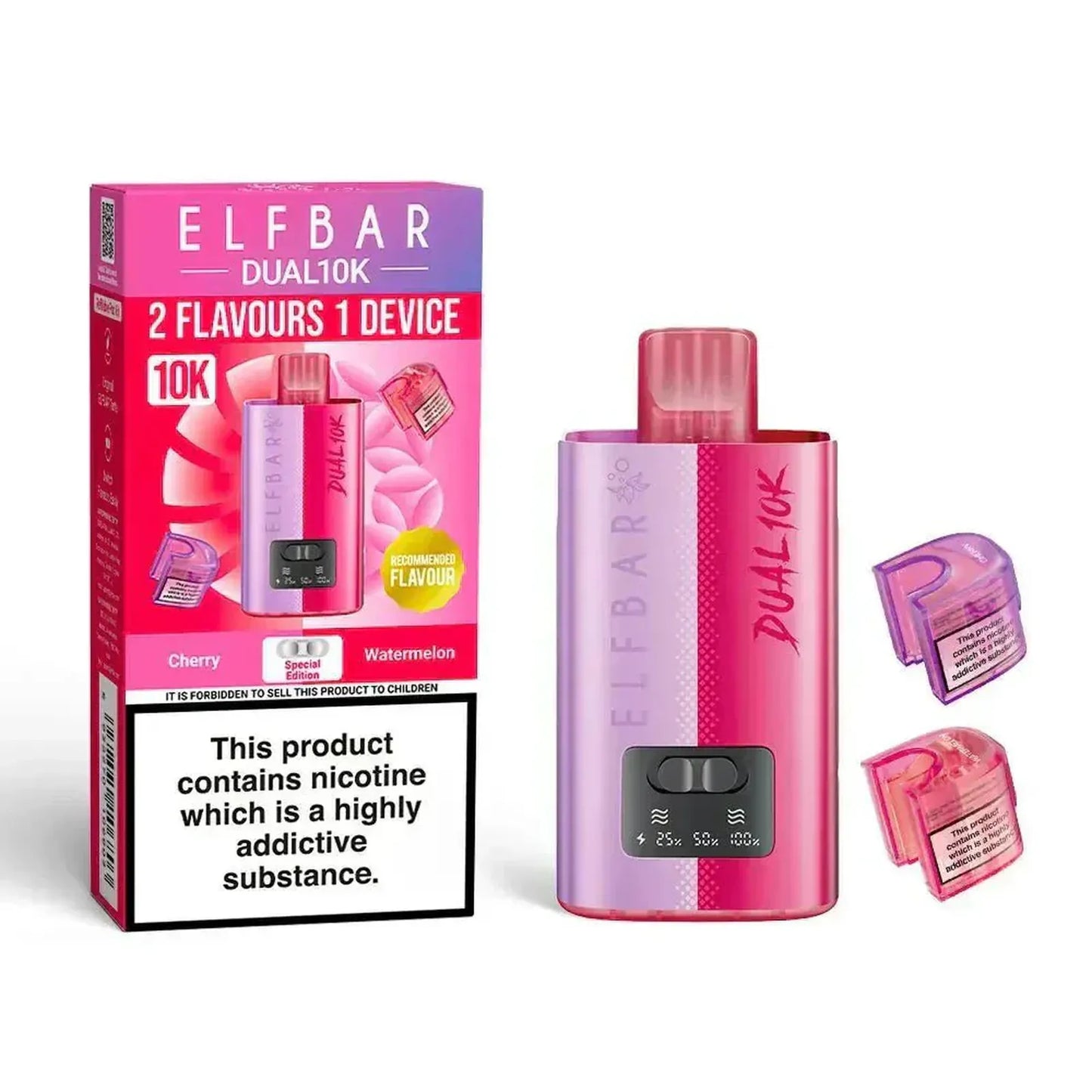 Elf B Dual 10K Puffs Prefilled Pod Vape kit | Box of 5