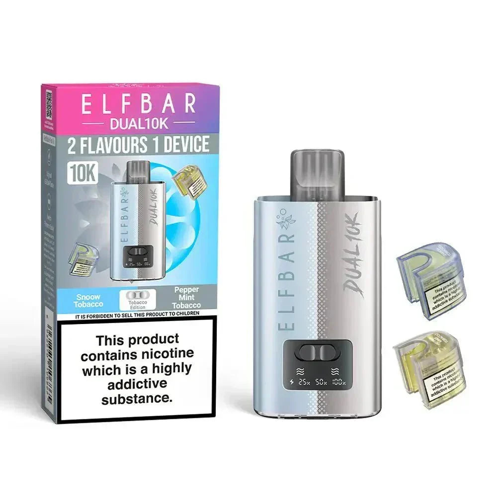 Elf B Dual 10K Puffs Prefilled Pod Vape kit | Box of 5