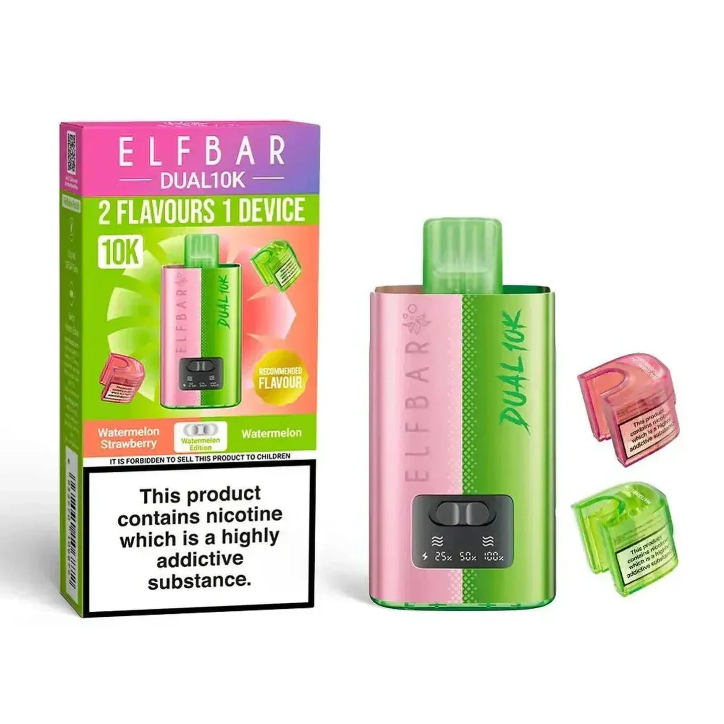 Elf B Dual 10K Puffs Prefilled Pod Vape kit | Box of 5
