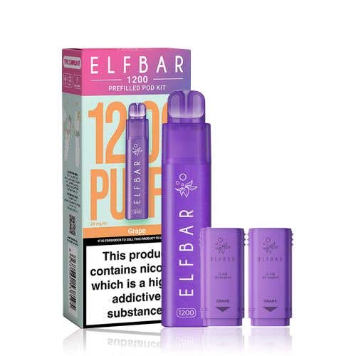 ELF Bar 1200 vorgefülltes Pod-Vape-Kit