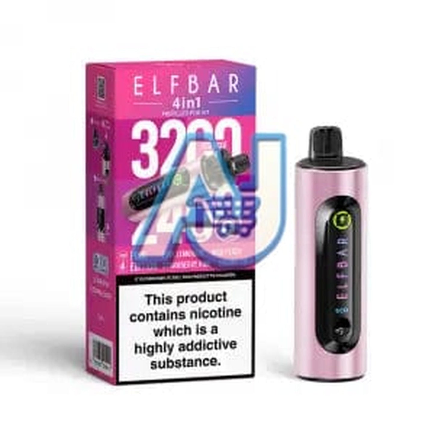 Elf Bar 4-in-1 3200 Puffs Prefilled Pod Vape Kit