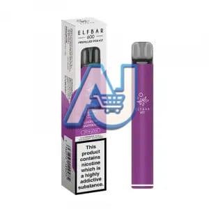 Elf Bar 600 Puffs Prefilled Pod Vape Kit
