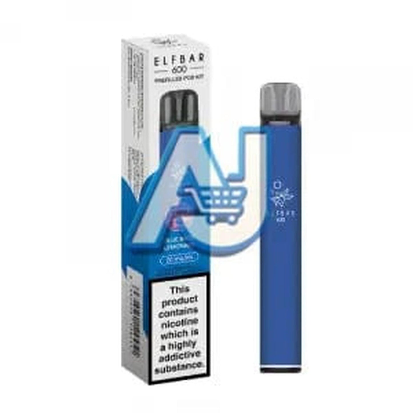 Elf Bar 600 Puffs Prefilled Pod Vape Kit