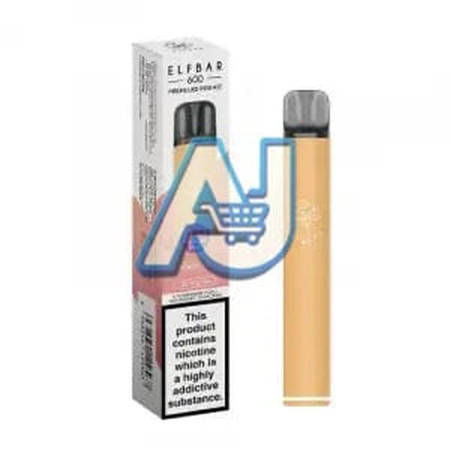 Elf Bar 600 Puffs Prefilled Pod Vape Kit