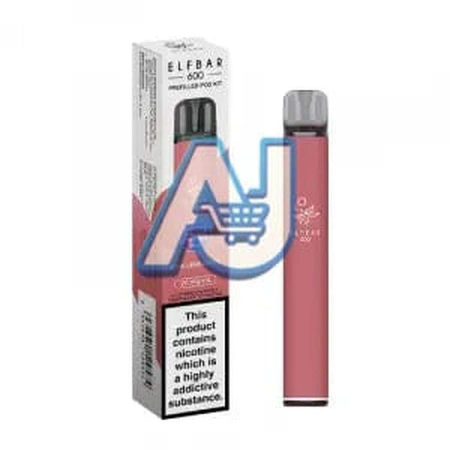 Elf Bar 600 Puffs Prefilled Pod Vape Kit