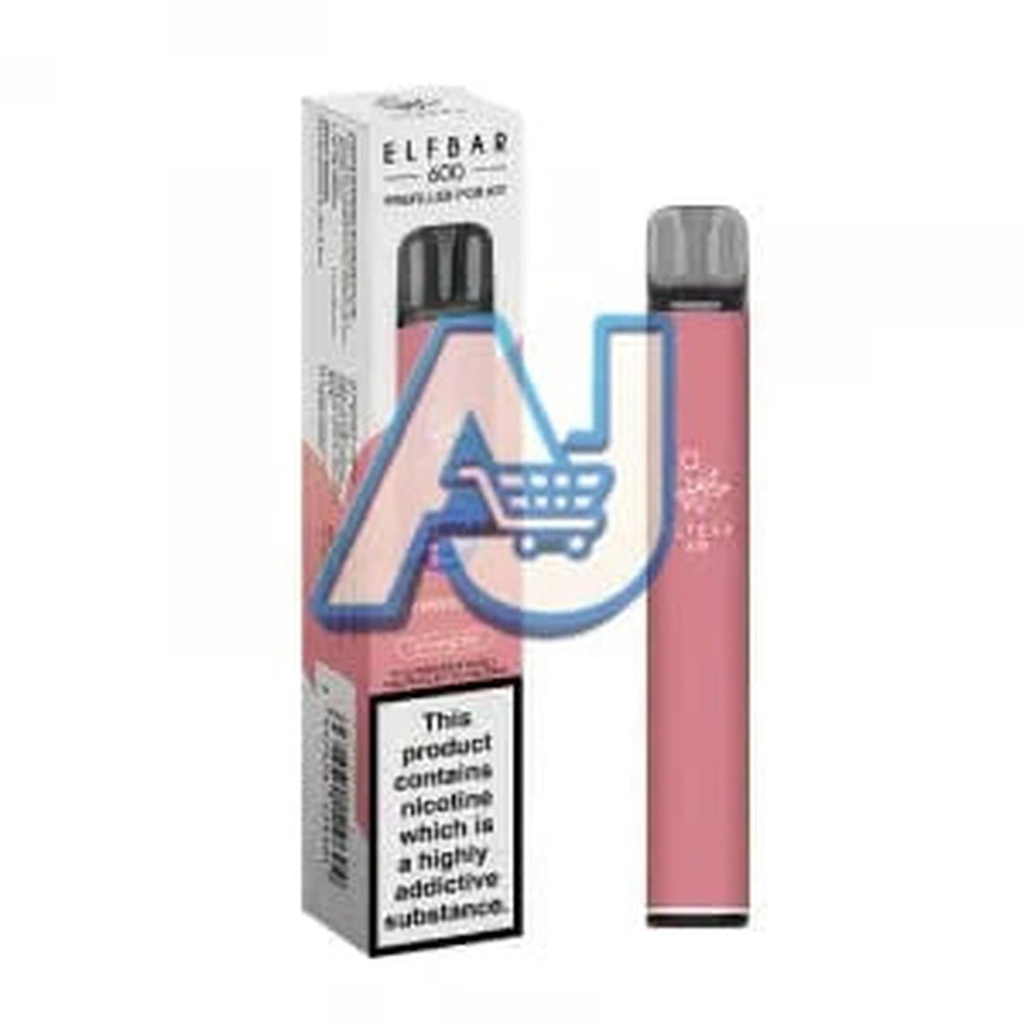 Elf Bar 600 Puffs Prefilled Pod Vape Kit