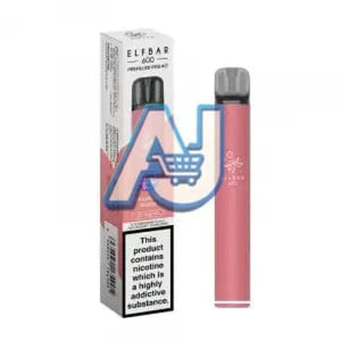 Elf Bar 600 Puffs Prefilled Pod Vape Kit