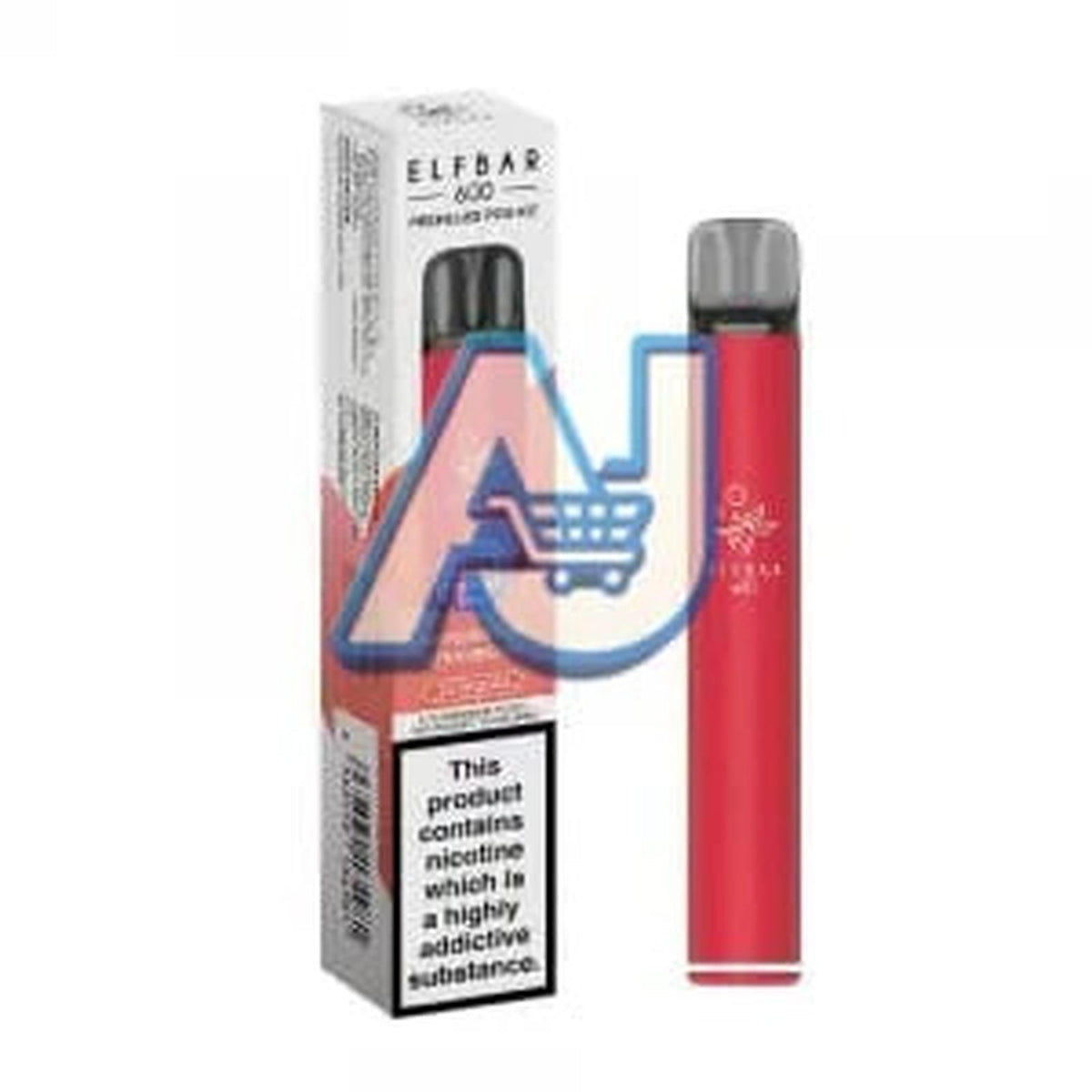 Elf Bar 600 Puffs Prefilled Pod Vape Kit