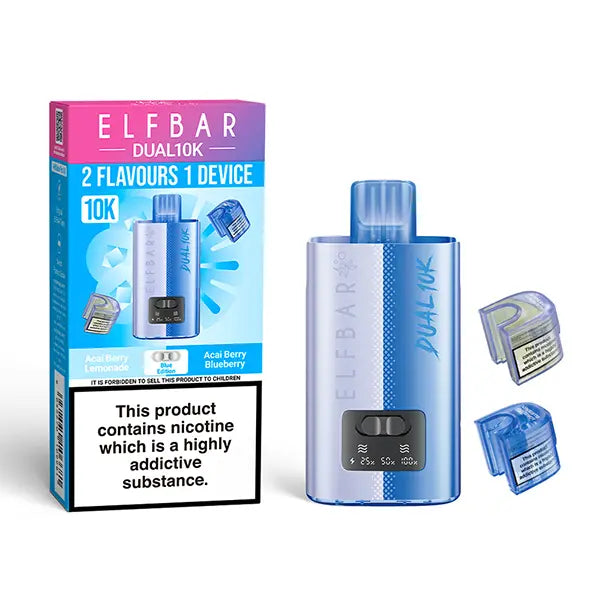 Elf Bar Dual 10K Puff Prefilled & Reusable Pod Kit