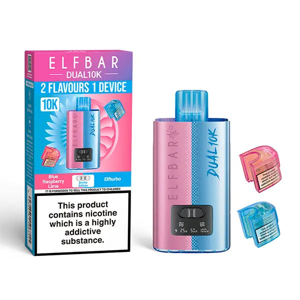 Elf Bar Dual 10K Puff Prefilled & Reusable Pod Kit