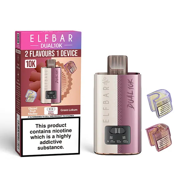 Elf Bar Dual 10K Puff Prefilled & Reusable Pod Kit