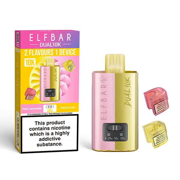 Elf Bar Dual 10K Puff Prefilled & Reusable Pod Kit