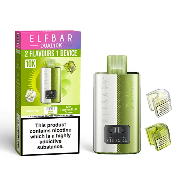 Elf Bar Dual 10K Puff Prefilled & Reusable Pod Kit